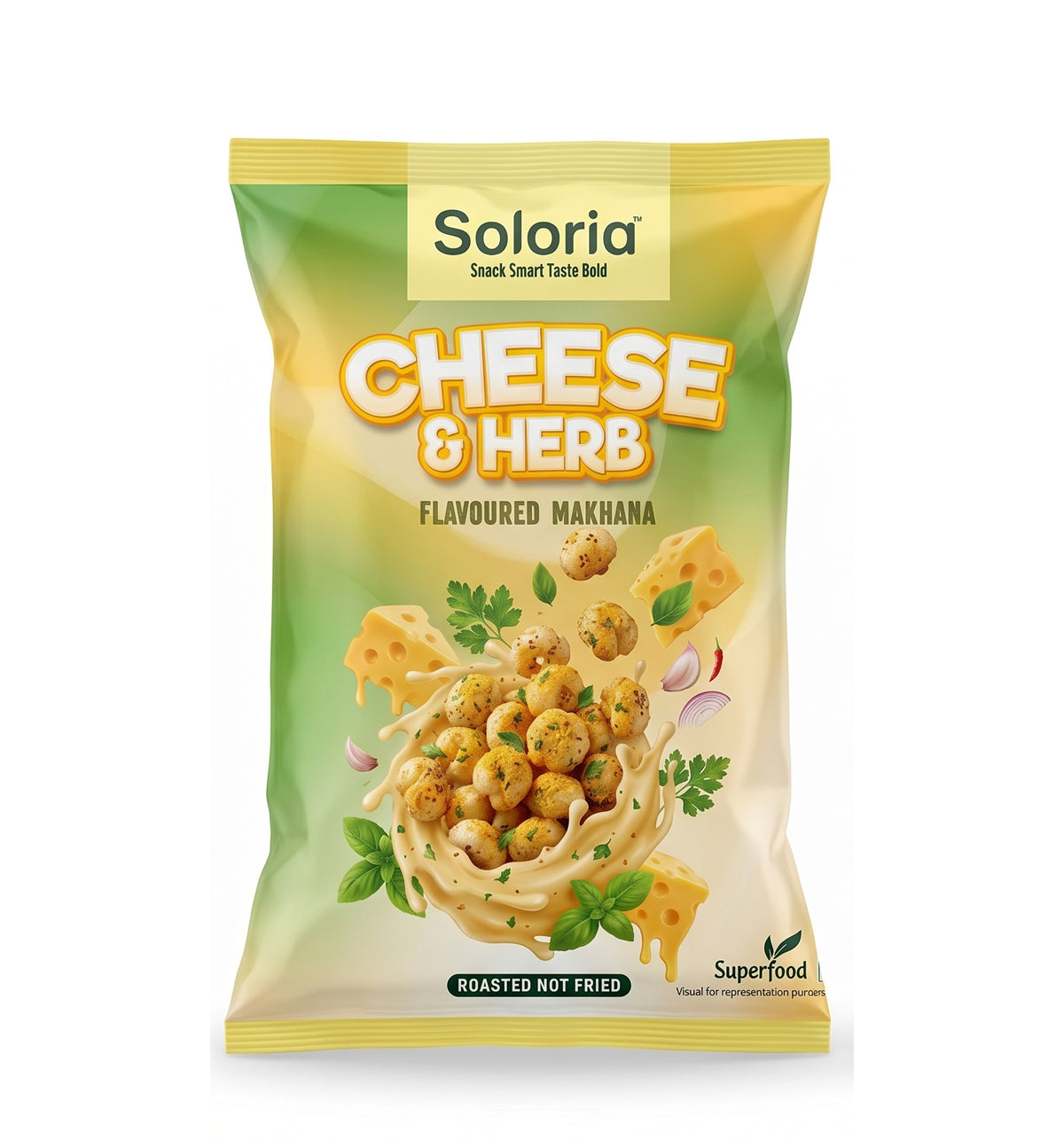 Cheese & Herb flavoured makhana